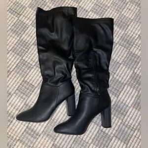 Black Heeled Boot